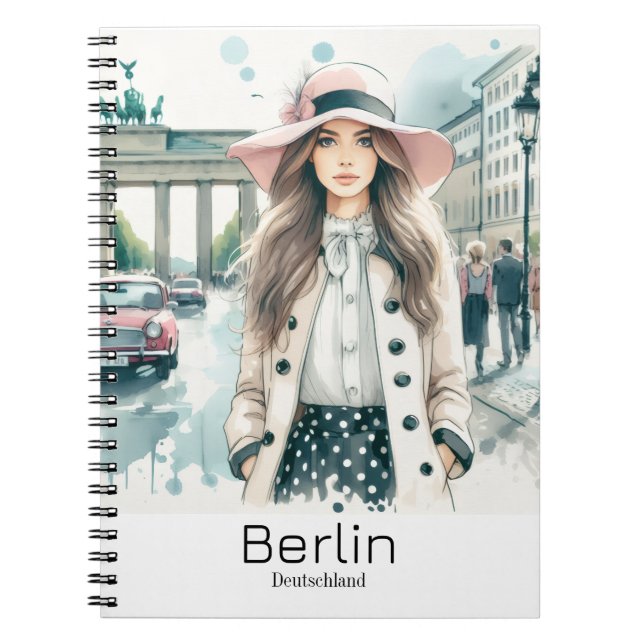 Cuaderno Berlin Anteckningsbok (Framsidan)