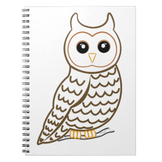 Cuaderno Buho Anteckningsbok