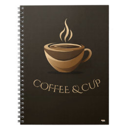 Cuaderno Coffee & Cup Anteckningsbok