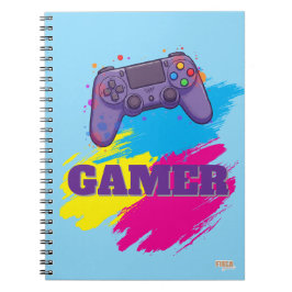 Cuaderno Colorful Gaming Notes Anteckningsbok
