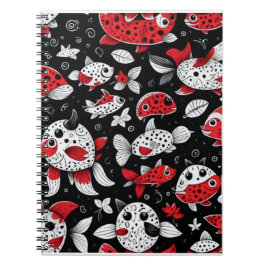 cuaderno con diseño anteckningsbok