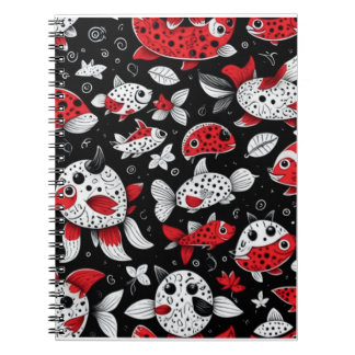 cuaderno con diseño anteckningsbok