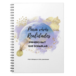 Cuaderno creativo e inspirador anteckningsbok
