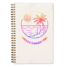 Cuaderno Cuadriculado Endless Summer Vibes Gridded