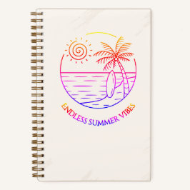 Cuaderno Cuadriculado Endless Summer Vibes Gridded
