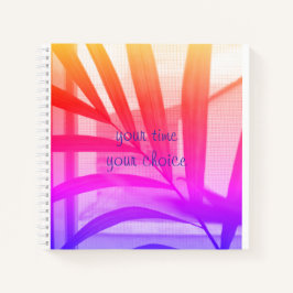 Cuaderno de espiral de 21,6 cm x 21,6 cm personali
