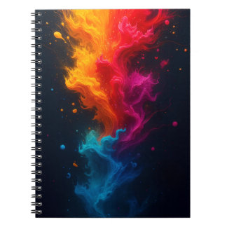 Cuaderno de fuego multicolor  anteckningsbok