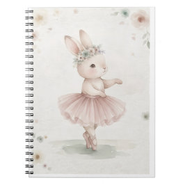 Cuaderno de notas estético de conejita para niñas anteckningsbok