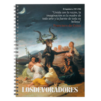 Cuaderno de notas Francisco de Goya, El Aquelarre Anteckningsbok