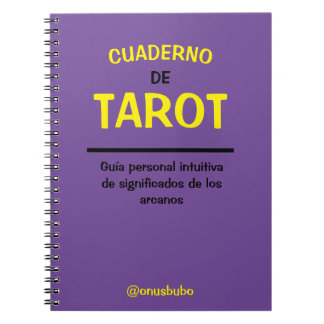 Cuaderno de Tarot Anteckningsbok