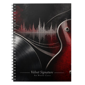 Cuaderno Electric Soul | Velvet Signature by Norte Anteckningsbok