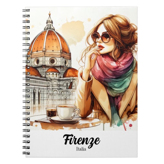 Cuaderno Firenze Anteckningsbok (Framsidan)