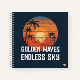 Cuaderno Golden Waves Endless Sky