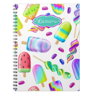 Cuaderno Helados Anteckningsbok