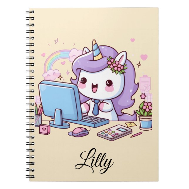 Cuaderno Lilly Anteckningsbok (Framsidan)