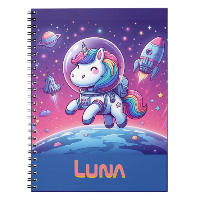 Cuaderno Luna Anteckningsbok (Framsidan)