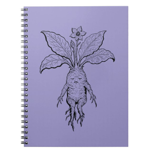 Cuaderno Mandrágora Anteckningsbok (Framsidan)