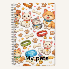 cuaderno masccotas