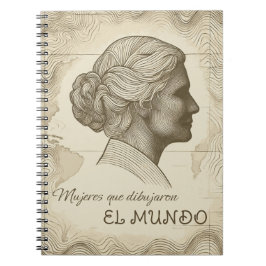 Cuaderno Mujeres que dibujaron el mundo Anteckningsbok
