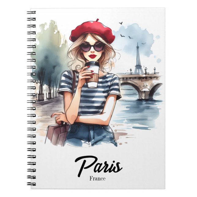 Cuaderno Paris Anteckningsbok (Framsidan)