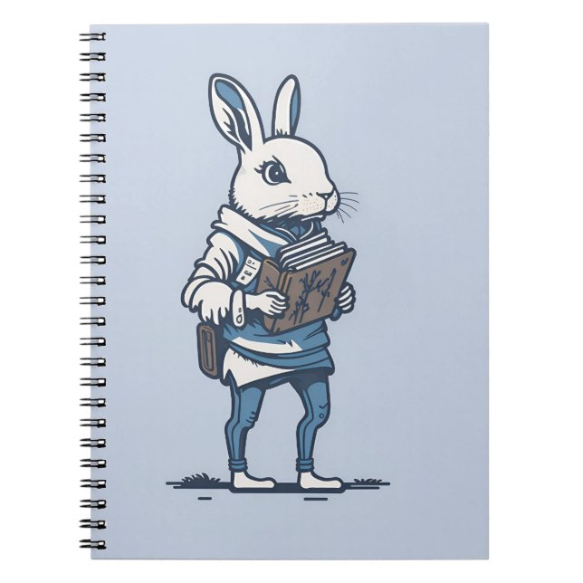 Cuaderno påskhare kanin student bokar 1 anteckningsbok (Framsidan)