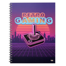 Cuaderno Retro wave Gaming