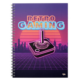 Cuaderno Retro wave Gaming Anteckningsbok