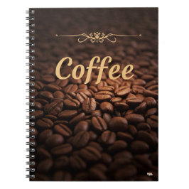 Cuaderno Snyggt Coffee Beans Älskare Anteckningsbok
