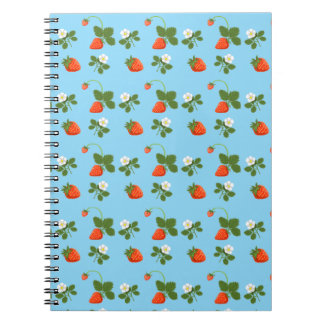 Cuaderno Strawberries Anteckningsbok