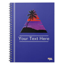 Cuaderno Sunset Beach Palm