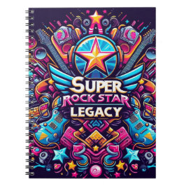 Cuaderno Super Star. Anteckningsbok