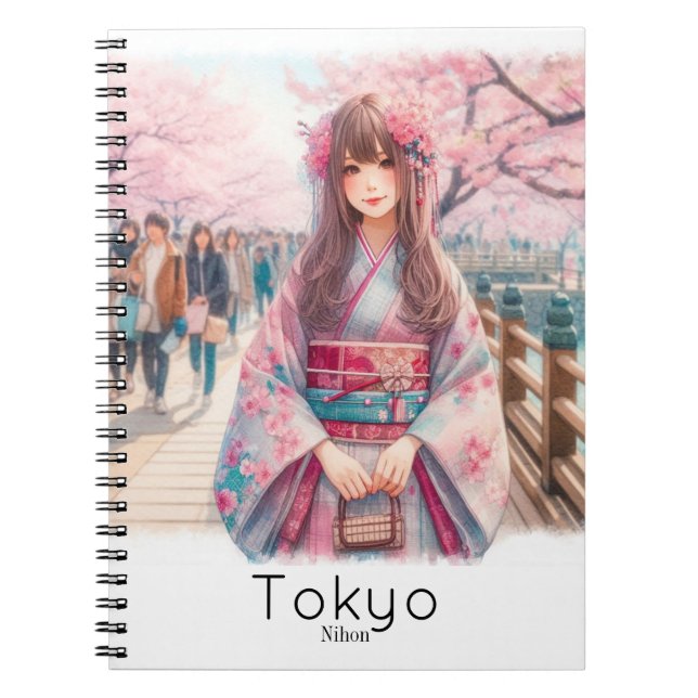 Cuaderno Tokyo Anteckningsbok (Framsidan)