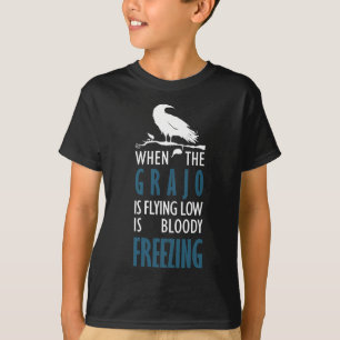 Cuando el grajo vuela bajo t shirt