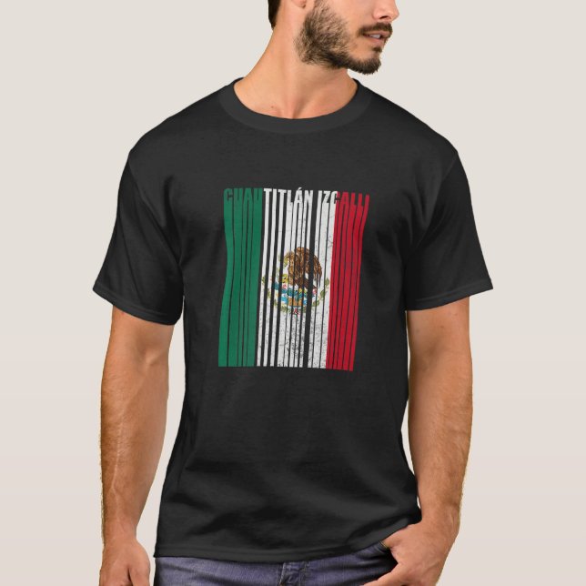 Cuautitlán Izcalli México con Águila Mexicana   T Shirt (Framsida)