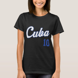 Cuba Baseball Remera Beisbol Cuban Jersey 10 T Shirt