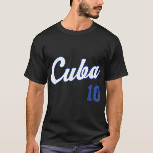 Cuba Baseball Remera Beisbol Cuban Jersey 10 T Shirt