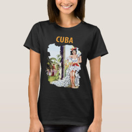 Cuba Dansare Holiday Resa T-Shirt