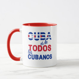 Cuba es de todos los cubanos mugg