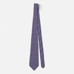Cuba Flagga Hearts Tie Slips