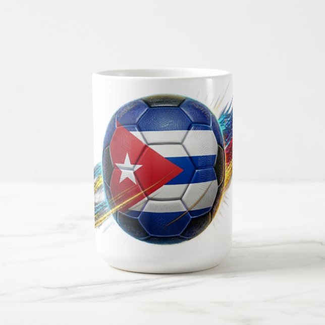Cuba Fotboll | Färdig för arenan | Supporterutrust Kaffemugg (Center)