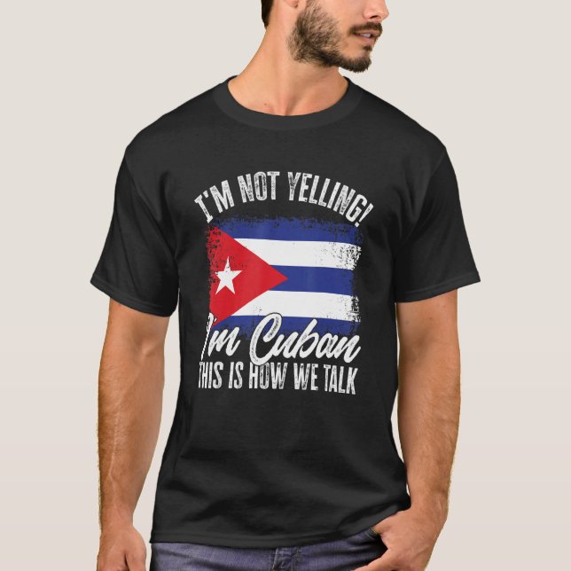 Cuba  Graphic For Women Men Kids Cuban T Shirt (Framsida)