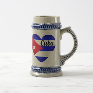 Cuba Heart Flagga Sejdel