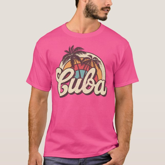 Cuba Honeymoon Resa T Shirt (Framsida)