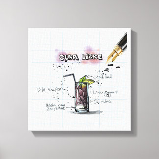 Cuba Libre Canvastryck