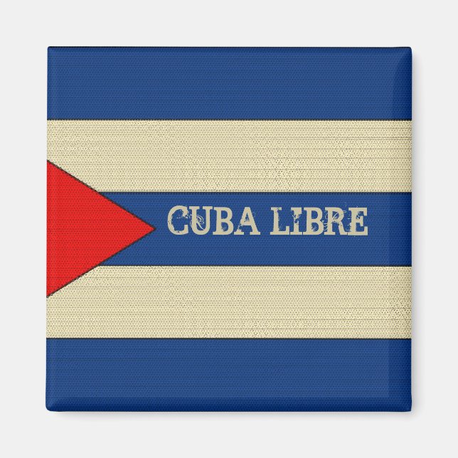 Cuba Libre Magnet (Framsidan)