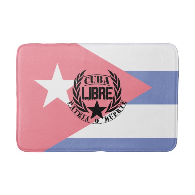 Cuba Libre Motto Laurels Badrumsmatta (Framsidan)