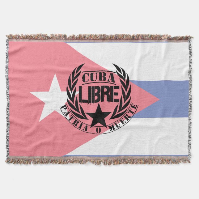 Cuba Libre Motto Laurels Filt (Framsidan)