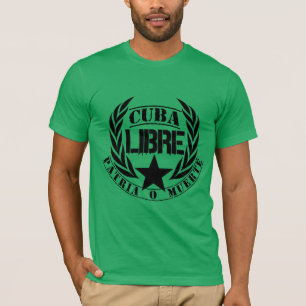 Cuba Libre Motto Laurels T Shirt