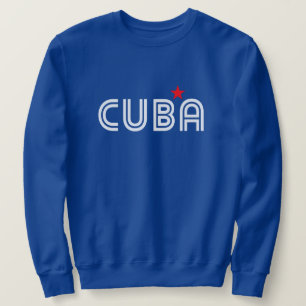 Cuba Retro Lång Ärmad Tröja