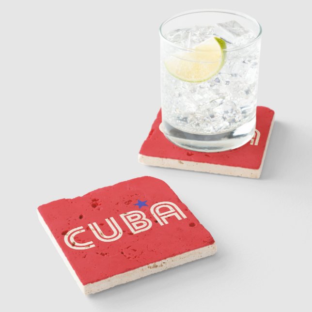Cuba Retro Stenunderlägg (Sidan)